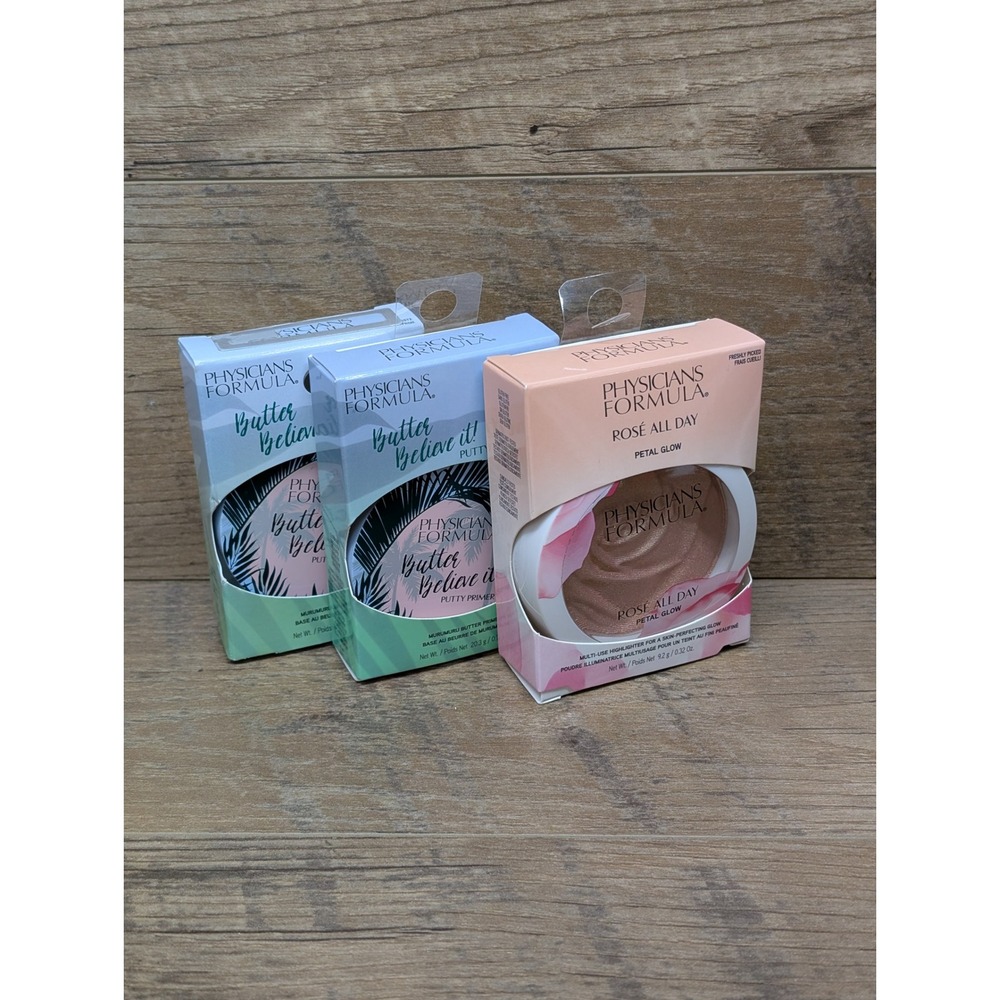 Physicians Formula Butter Believe It Putty Primer x2 Rose All Day Petal‎ Glow